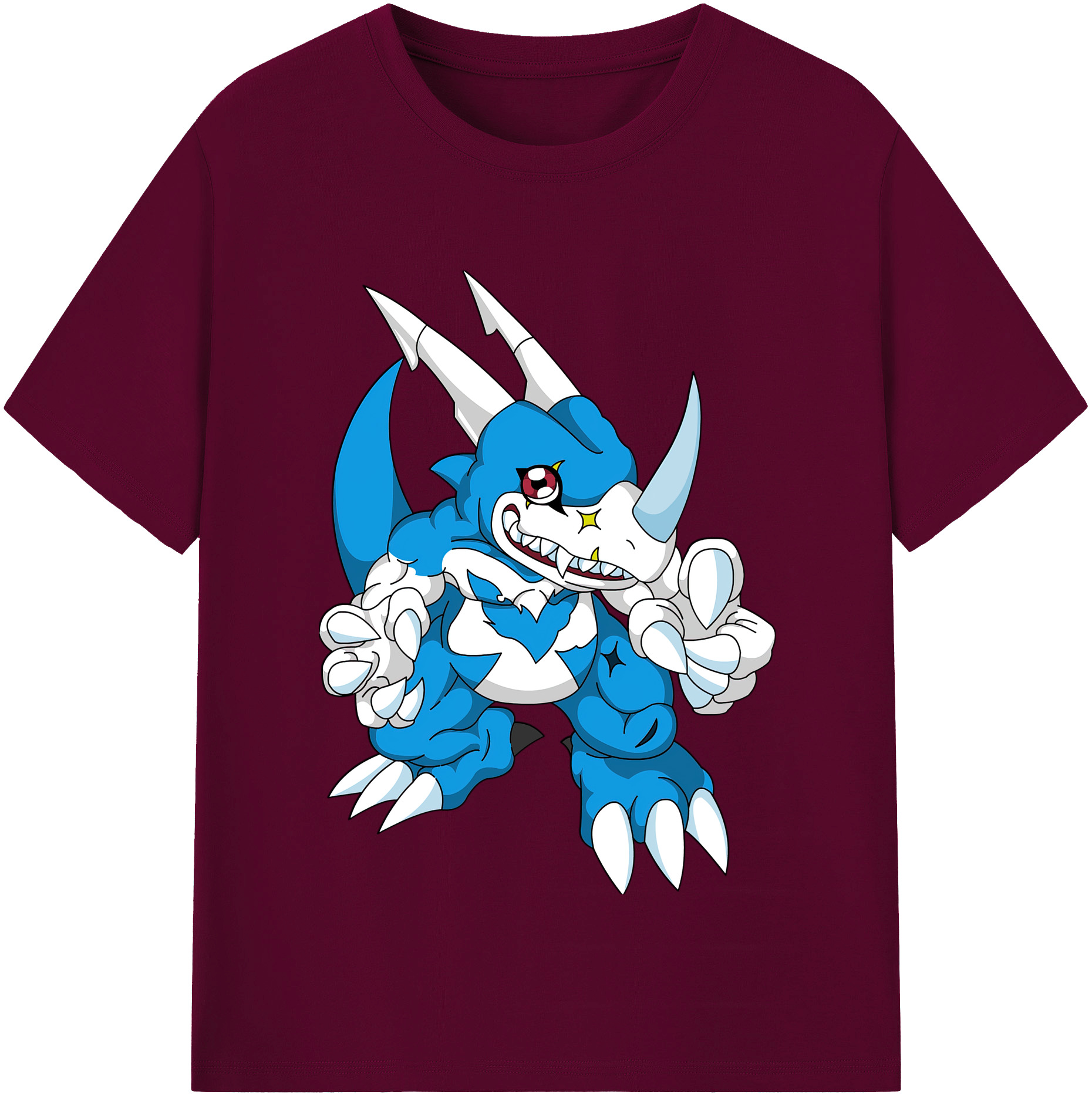 （画像用） Digimon デジタルモンスター/デジモン レディースカジュアルプリントTシャツ（綿100％）